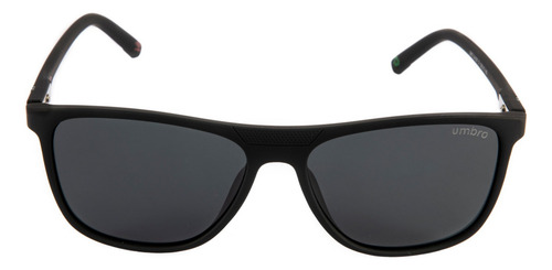 Lentes De Sol Umbro Casual Mod 507 C1 Polarizado Obscuros Lente Negro Varilla Negro Armazón Negro