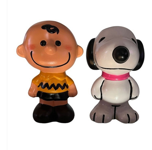 Alcancias Grandes De Carlitos Y Snoopy De 18.5 Cm.