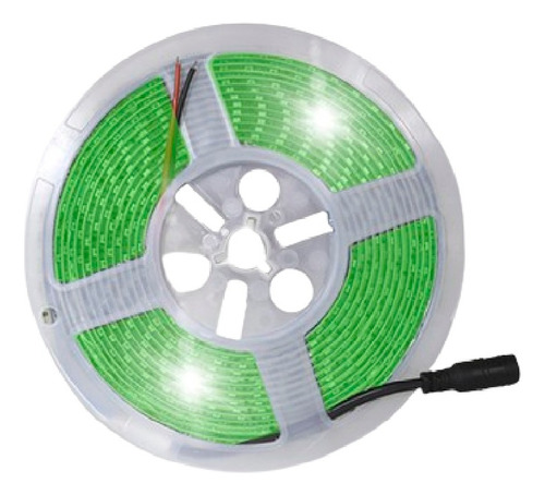 Tira Led Decorativa Luz Verde 30w 2400lm 300 Leds 5 Metros