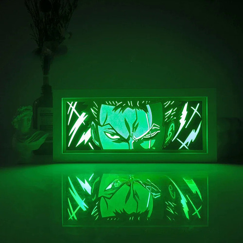 Figuras De Acción Con Luces Nocturnas Led De Anime De Nika L