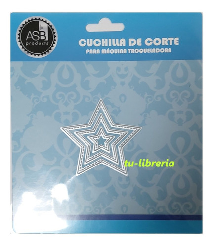 Scrapbooking Troqueles Estrellas 3 Piezas Cuchillas