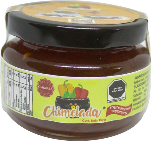 Mermelada De Chile Chimelada Caja De 12 Frascos De 150 G