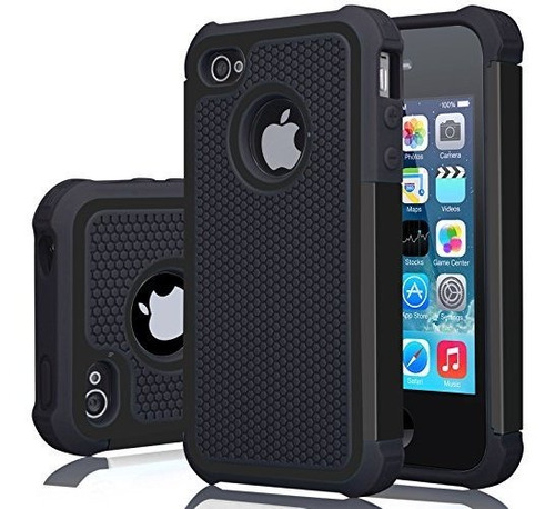 Funda iPhone 4s, iPhone 4 Funda, Amortiguador De Y69qw