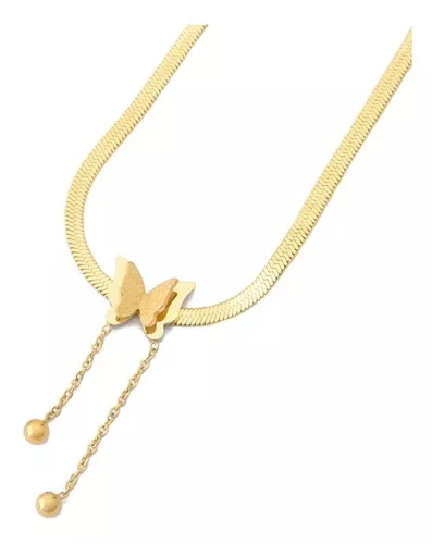 prisa fibra Agnes Gray Cadenas De Oro Delgadas Para Dama | MercadoLibre 📦