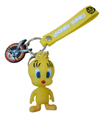 Llavero Goma Looney Tunes Tweety, De Sin . Looney Tunes Editorial Mgc Distribuciones, Tapa Goma, Edición 1 En Español, 2023