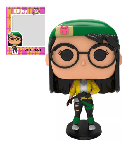 Killjoy Valorant Armada C/ Base ! Valorant Tipo Funko Pop