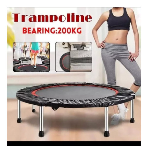 Trampolín Para Ejercicios Cama Elástica Plegable