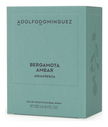 Adolfo Domínguez Agua Fresca Bergamota Ámbar Edt 120ml