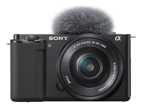 Sony Alpha ZV-E10 ILCZVE10 sin espejo color negro