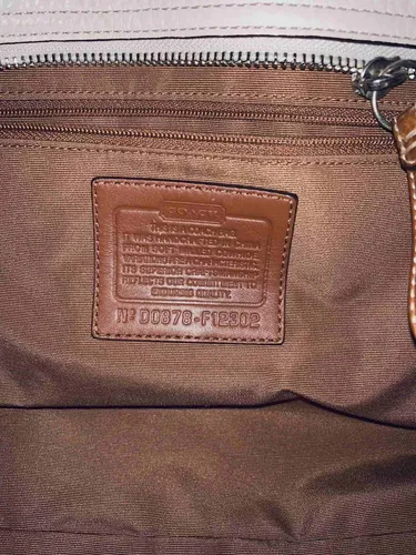 Coach Cartera Soho De Cuero (Usado)