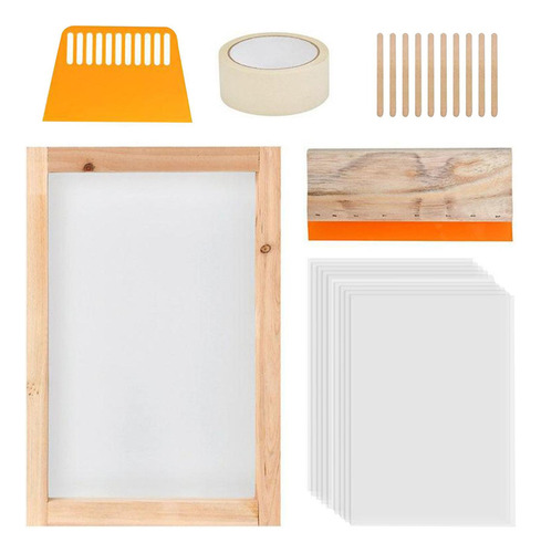 24pcs Impresión De Pantalla Starter Kit Principiante Para