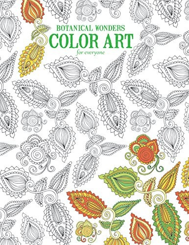 Botanical Wonders Color Art For Everyone