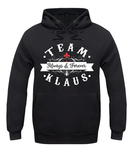 Moletom Canguru Team Klaus The Originals Serie Promo o Novo