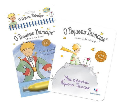 O Pequeno Príncipe - 2 Livros Incríveis Para Crianças - Literatura E Aquabook - Ciranda Cultural