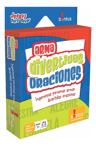 Juego De Mesa Arma Divertidas Oraciones Bontus 7+