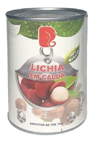 Lichia Em Calda Lata Importada Em Conserva 100% Natural