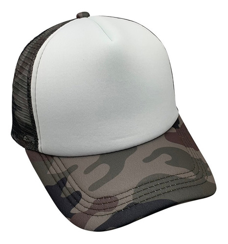 Gorra Trucker Camuflada Sublimable Calidad Premium