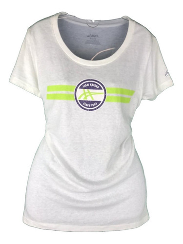 Camiseta Asics W Team Kayano Tee - Branco