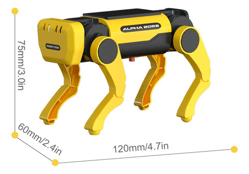 Auxílios Didáticos Robot Intelligent Dog Toys Gizmos Self-in