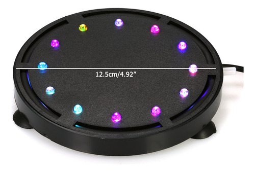 Burbuja Led Para Acuario, Impermeable, Colorida, Decorativa