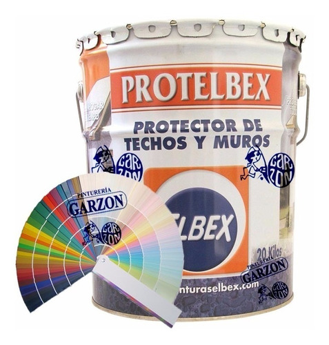 20k Impermeabilizante Protelbex Colores Pastel A Eleccion!