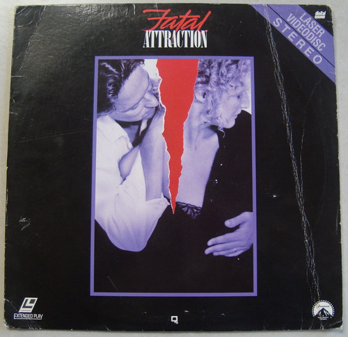 Ld Laserdisc Fatal Attraction 1987 Atração Fatal, Imp. Usa