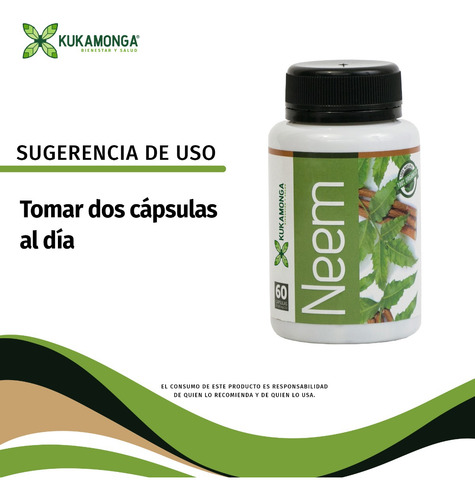 1 Neem Cápsulas + 1 Extracto Neem