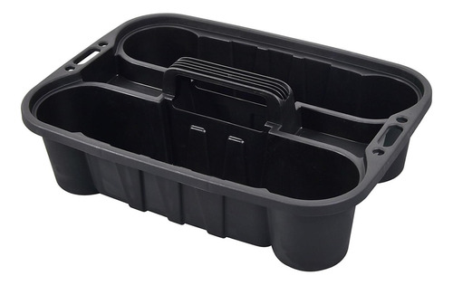 Organizador Plastico Multiuso 39 Cm Tactix 320208 Color Negro