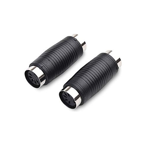 Adaptador De Género Midi Din De 5 Pines, Pack De 2 (ex...