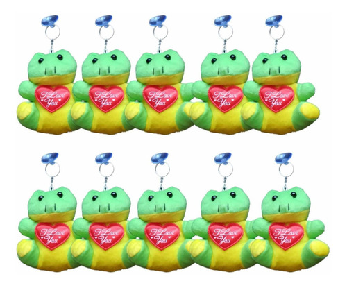 Paquete 10 Ranas Amor Y Amistad 14 De Febrero San Valentín