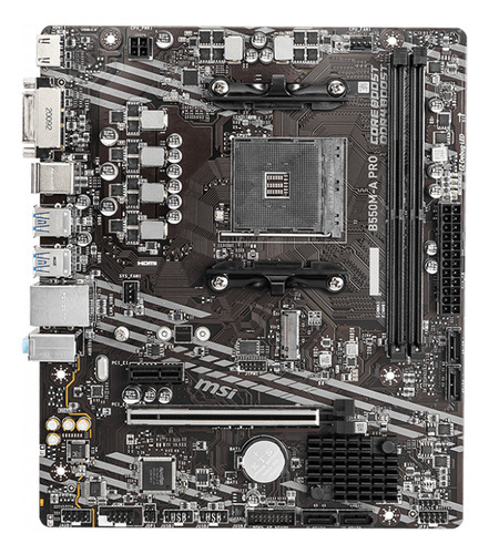 Tarjeta Madre Msi B550m-a Pro Amd Am4 Ddr4 Micro Atx