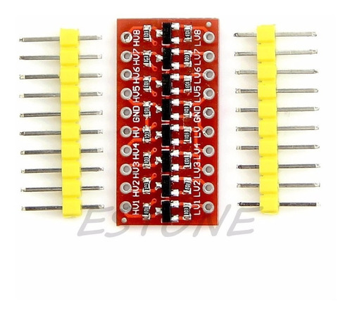 Conversor Lógico I2c 8 Canais 5v-3,3v 2,8v-1,8v - Arduino