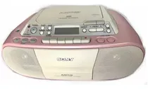 Comprar Grabadora Sony Radio Cd, Mp3, Cassete Rosa C\u002Fcontrol 