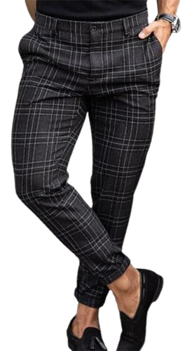 Elegante Botón De Pantalón Lápiz Agradable Para La Piel Cint