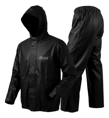 Capa De Chuva Com Capuz Delta Pvc Moto Motociclista