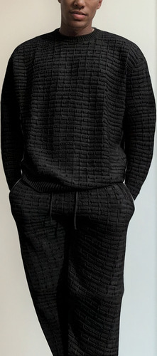 Conjunto De Camisa Y Pantalón De Manga Larga Para Hombre