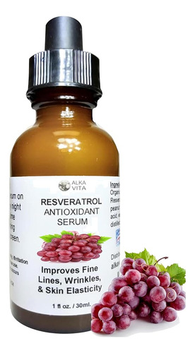 Resveratrol Skin Serum Antioxidante Anti-aging Factor Mejora