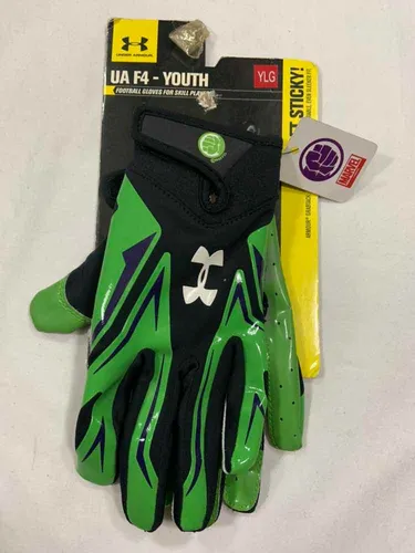 Guantes F tbol Americano Under Armour Hulk Talla L Para Ni o