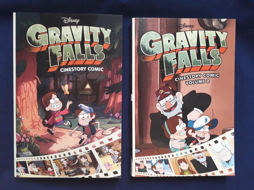 Gravity Falls Cinestory Comic Volume 1 & 2 Disney - Inglés