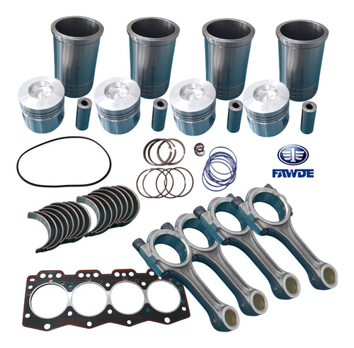 Kit Reparación De Motor Fawde 4dx21 Overhaul Faw