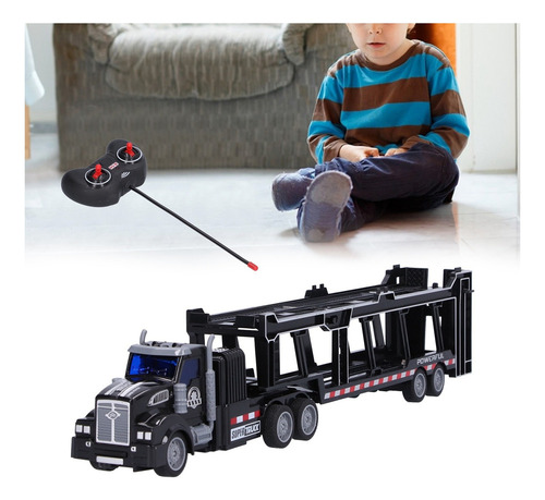 Camión De Control Remoto Inalámbrico Rc Trailer Modelo 4 Can