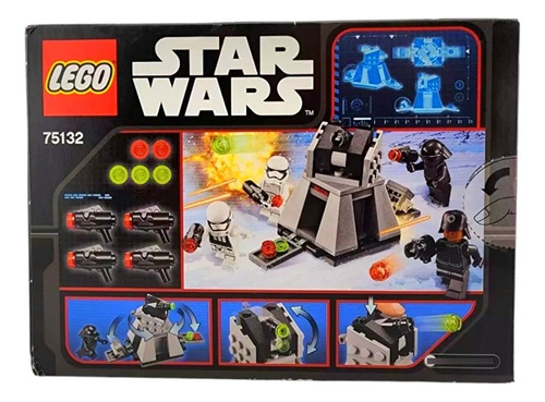 Star Wars Lego First Order Battle Pack 75132 Skywalker Jedi 88 Stormtrooper (Usado)