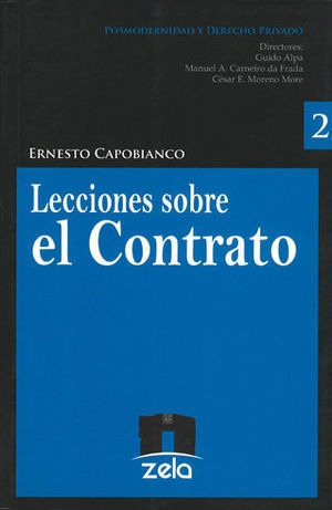 Libro Lecciones Sobre El Contrato