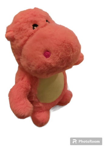 Hipopótamo Rosa De Peluche