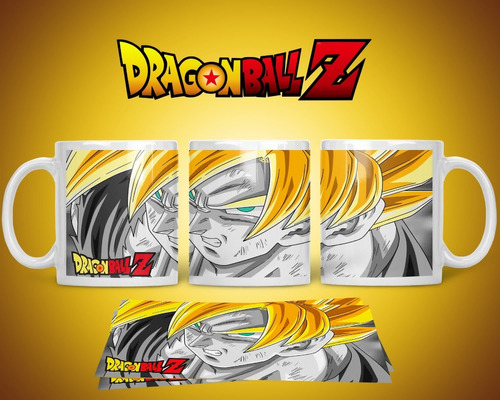 Taza Dragon Ball Goku Fase 2 Detalle Ideal Para Cumpleaños | MercadoLibre