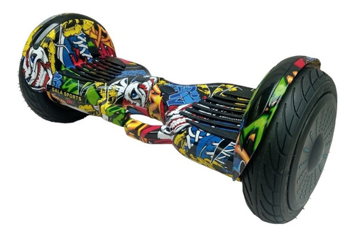 Imagen 2 de 5 de Patineta Electrica Hoverboard Skate Scooter Bluetooth Luces