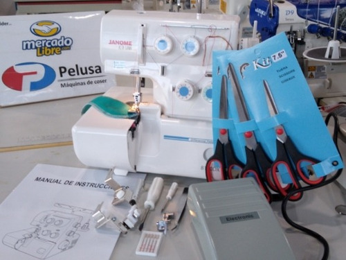 Imagen 5 de 8 de Janome 8110 Dx + Kit De 3 Tijeras + Curso + Garantía 1 Año