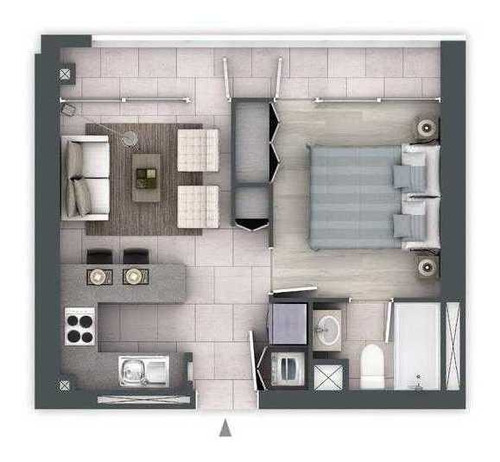 Imagen 1 de 8 de Departamento Nuevo Calle Maipú- Centro Concepción- 1dorm