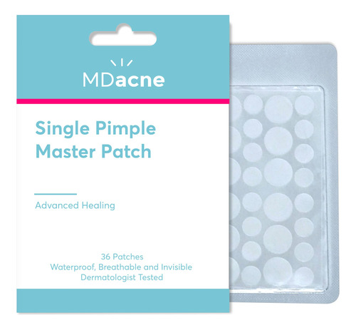 Mdacne Parches De Espinillas Para Tratamiento Del Acn Facial