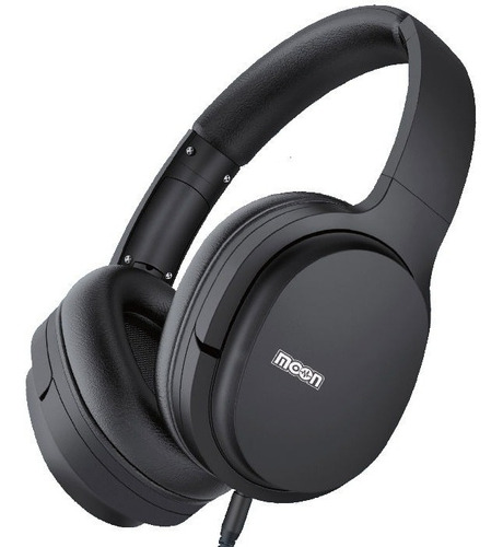 Excelente Auricular Moon Ma2331b Alambrico Negro 